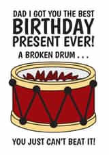 Dad Joke Birthday Card created by @Cupsie's Creations