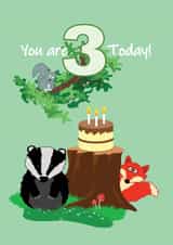 You are 3 today! created by Smug Toad