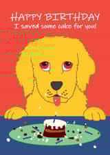 Your pet has saved some birthday cake for you. Aren't you the lucky one! created by Smug Toad
