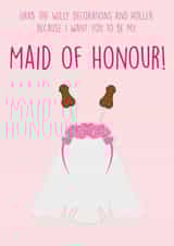 Be My Maid of Honour - Grab The Willy Decorations! created by Bower