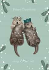My Otter-half Christmas Card created by Steph Peacock’s Art