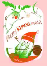 Merry Christmas for kimchi lovers created by Phoebe Cho
