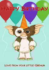 Happy Birthday love from your little Gremlin created by Liam Harris