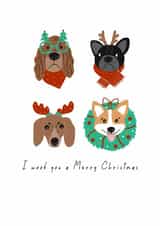 I woof you a Merry Christmas 1001 created by Nadya Barkova
