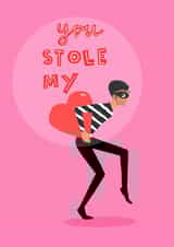 Valentines day card for him. Partners. Heartfelt. Romantic. Gentle humour. created by Paula Romani Studio