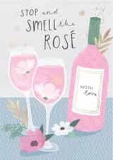 Stop and smell the Rose card created by Kelsey  Collings 