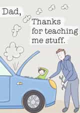 Thanks Dad created by Bonny Shatwell