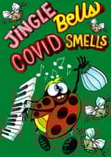 Funny Merry Christmas card  created by Chepurna