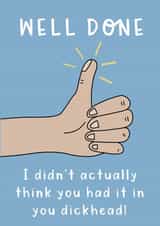 Well done  created by Belly Flops 