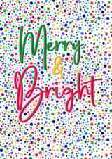 Merry And Bright Christmas Card created by Pipsqueak Designs
