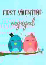 First valentine engaged created by Spring of colors