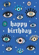Evil Eye Spiritual Happy Birthday created by Talk & Tell