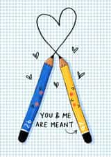 Meant To Be card created by Nicola Watson