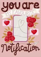 You are my favourite Valentine’s Day card created by Silvia Volpe