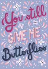You still give me butterflies card  created by Silvia Volpe