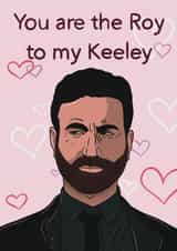 Roy Kent Valentine created by Samantha J Gibbs