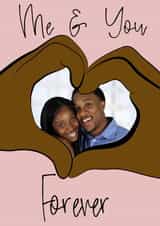 Personalised Valentines Day Photo Card created by Gyloillustrations - me you Valentines Day Personalised Photo Card 20628