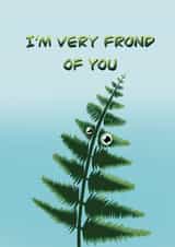 Friend valentine boyfriend girlfriend mum dad joke pun card created by LiamfromWales Designs