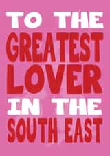 Greatest Lover in the South East created by Dottie Mottie