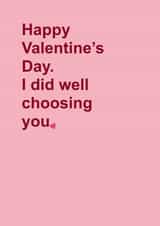 Valentine's - I did well choosing you 1000 created by Naomi Johnson