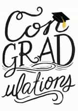 Congratulations Graduation Card created by Redback Cards