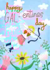 galentines cute card for gal friends  created by Katie Brookes