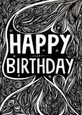 Happy Birthday created by Katinka Achrafie