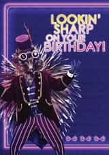 The Masked Singer Hedgehog Happy Birthday! created by The Masked Singer