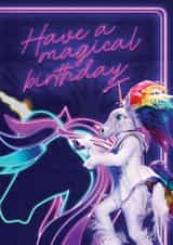 The Masked Singer Series 1 Unicorn Birthday created by The Masked Singer