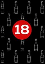 18 Beers created by Party Piece Designs