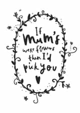 Mum flower bee birthday and mother's day card created by Evie Williams