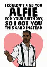 Alfie Emily in paris birthday card created by Studio Doodles