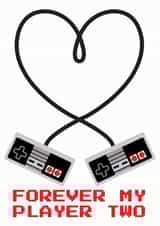 Forever My Player Two Nerd Gamer created by Pixel8er