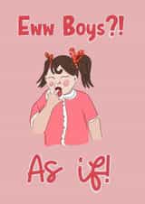 Valentine’s friendship card. created by Lily the Print