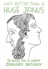 Huge Janus January Birthday created by Emma Blue