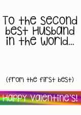 Husband to Husband Valentine's Card created by Fancy Paper