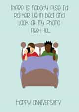 Mixed race same sex anniversary card created by Fancy Paper