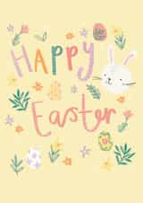 Happy Easter bunny created by Laura Pantony