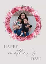 Personalised Photo Card created by Cheeky Chappy - carnations flowers Personalised Photo Card 48210