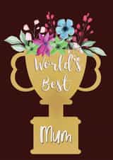 World's Best Mum - Mother's Day Card created by Cheeky Chappy