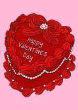 Happy Valentines Day Cake! created by Saggggz