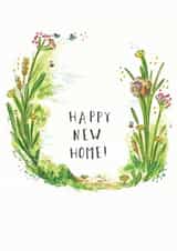 Cute Floral New Home Card created by Vicky Kuhn