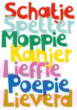 Happy Dutch Valentine's Day Card created by Poppekins