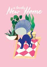 Modern New Home Card - Plants - A Lovely New Home created by holaholga