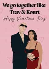 Trav & Kourt Valentine's Day 1001 created by Natalie Baxter