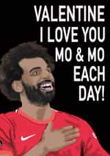 Valentine's Day Mo Salah created by Hey Karma