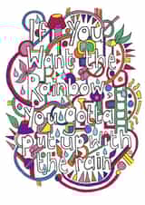 Rainbows created by Kez Allen