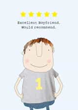 Five Star Boyfriend card created by Rosie Made A Thing