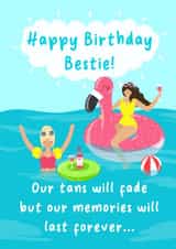 Bestie, birthday card created by Sophie Larsson