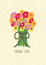 Floral Thank You Card created by Ulrike Mieke 